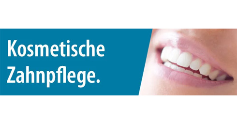 Kosmetische Zahnpflege