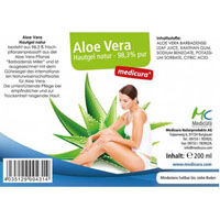 ALOE VERA HAUTGEL natur 99% pur