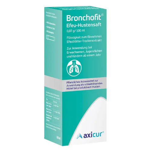 BRONCHOFIT Efeu-Hustensaft 0,87 g/100 ml FLE