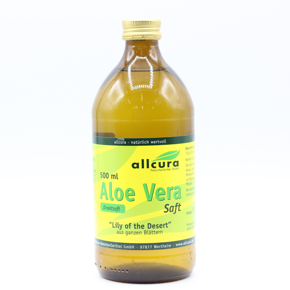 ALOE VERA SAFT Ganzblatt