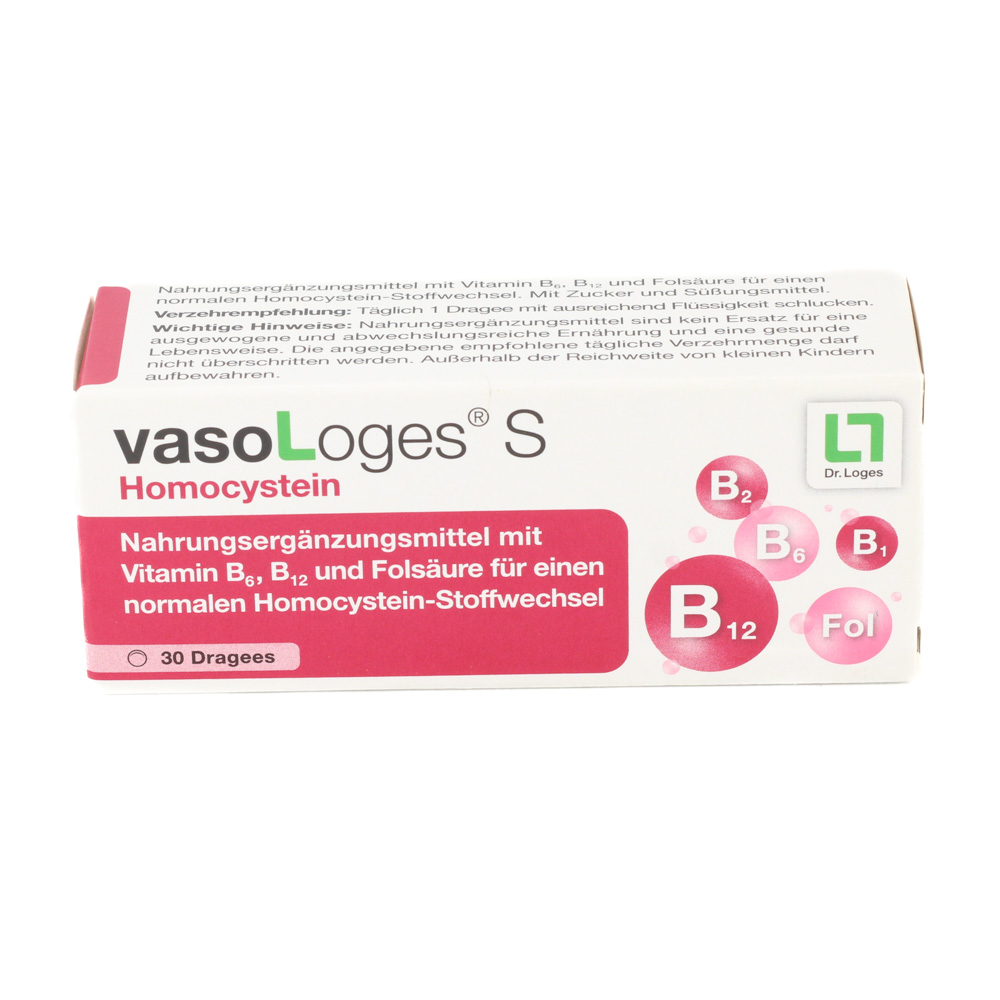 VASOLOGES S Homocystein Dragees