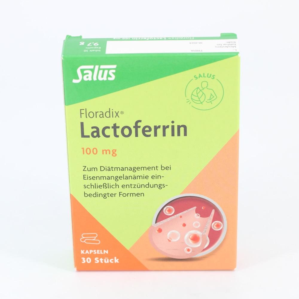 FLORADIX Lactoferrin 100 mg Kapseln