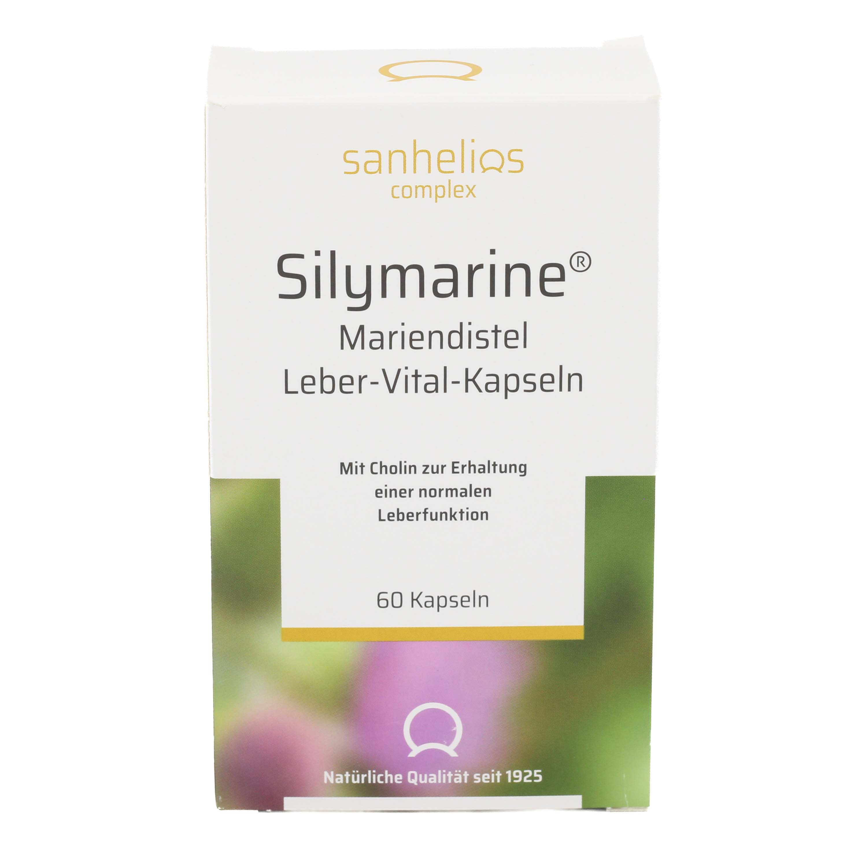SILYMARINE Mariendistel Leber-Vital-Kapseln