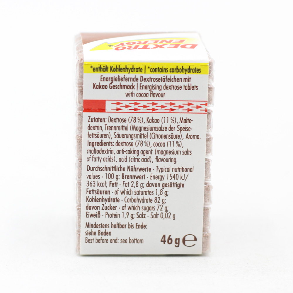 DEXTRO ENERGY Kakao Täfelchen