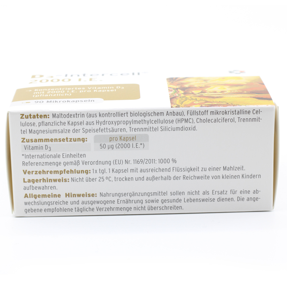 D3-INTERCELL 2.000 I.E. Kapseln