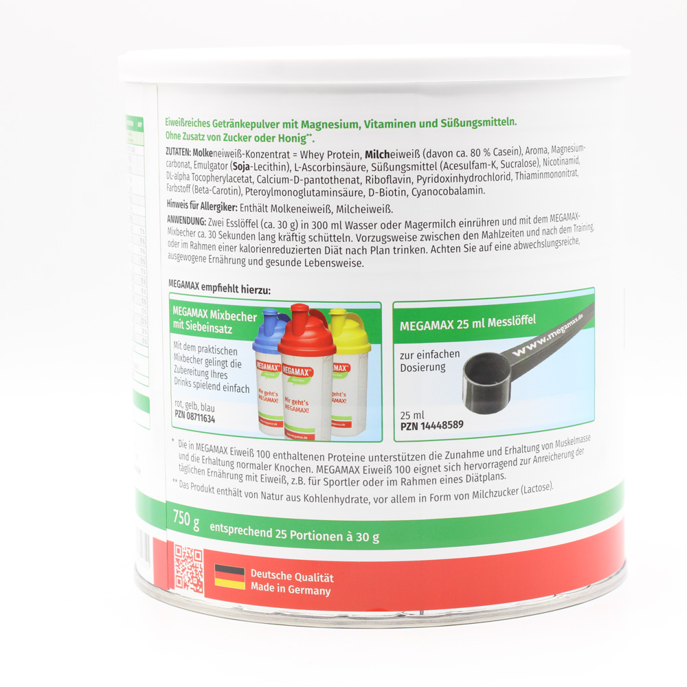 EIWEISS VANILLE Megamax Pulver