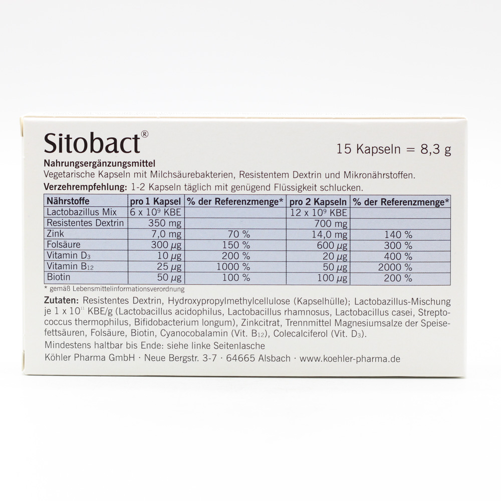 SITOBACT Kapseln