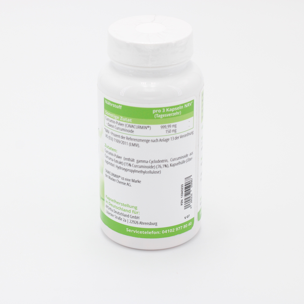 APORTHA Cavacurmin Curcumin Kapseln
