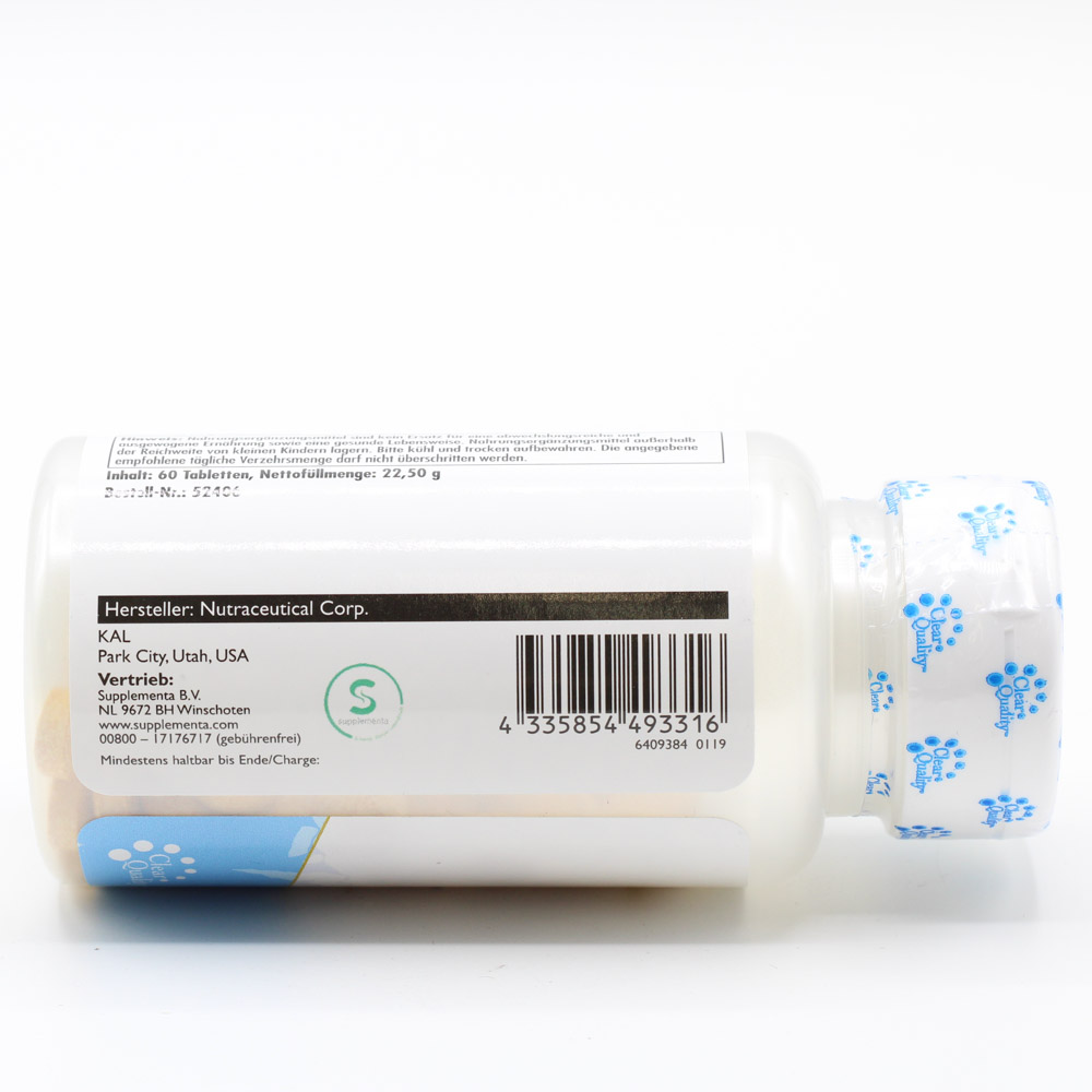 VITAMIN B2 RIBOFLAVIN 100 mg KAL Tabletten