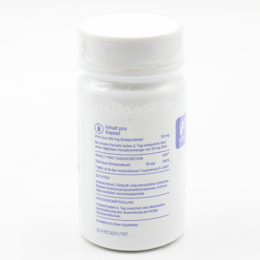 PURE ENCAPSULATIONS Zink Zinkpicolinat Kapseln