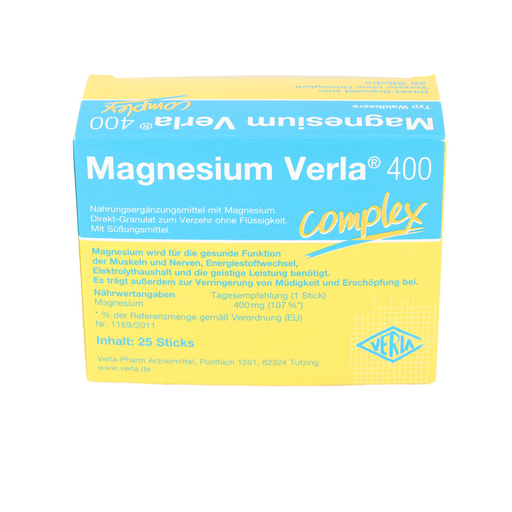 MAGNESIUM VERLA 400 Waldbeere Direkt-Granulat