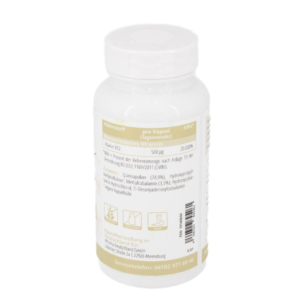 CELLUFINE Vitamin B12 Komplex vegan Kapseln