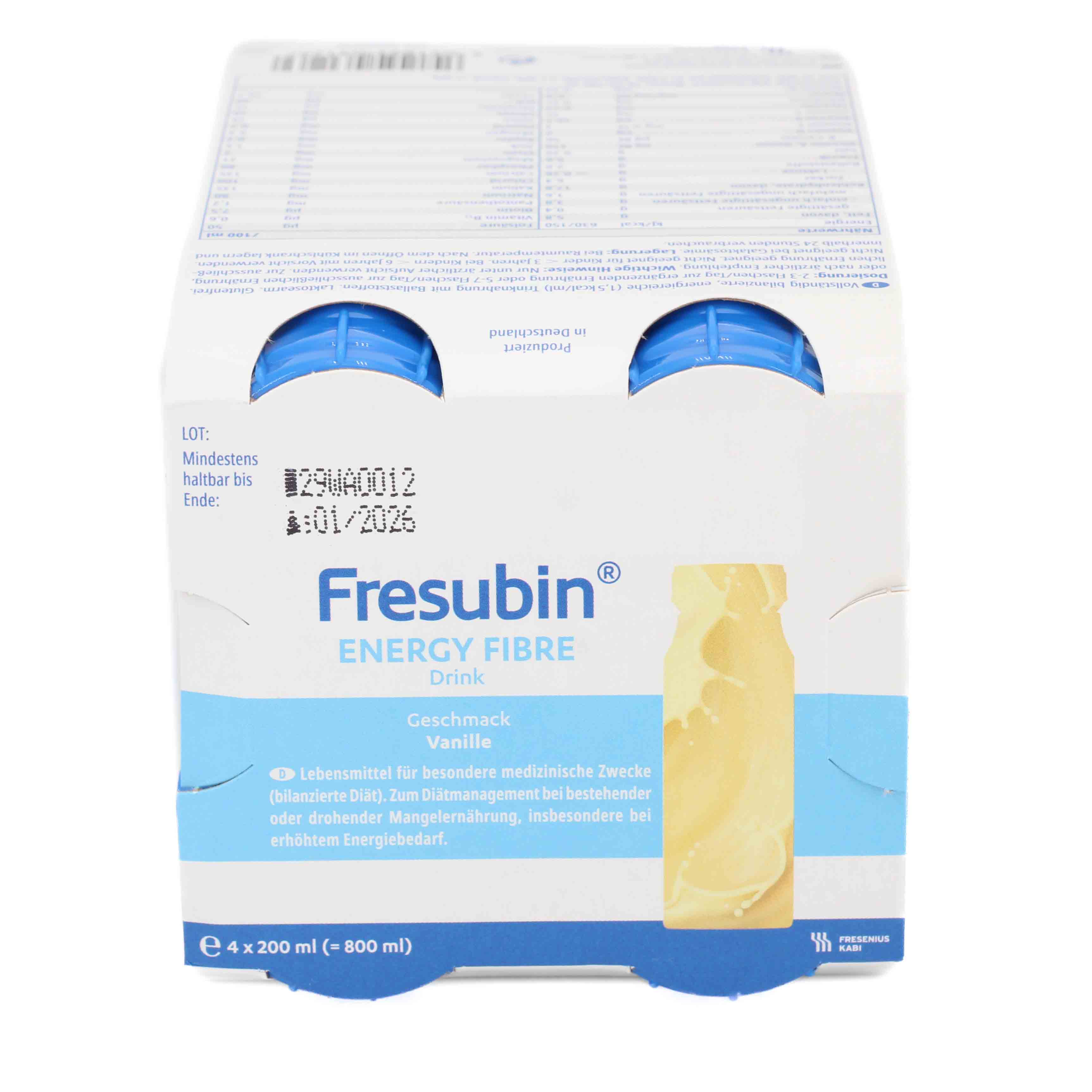 FRESUBIN ENERGY Fibre DRINK Vanille Trinkflasche Trinknahrung