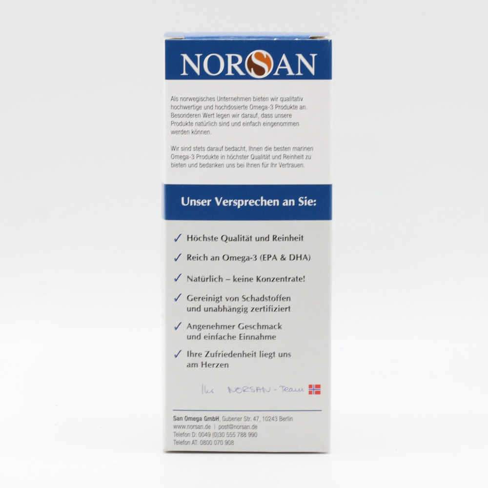 NORSAN Omega-3 Total Naturell flüssig