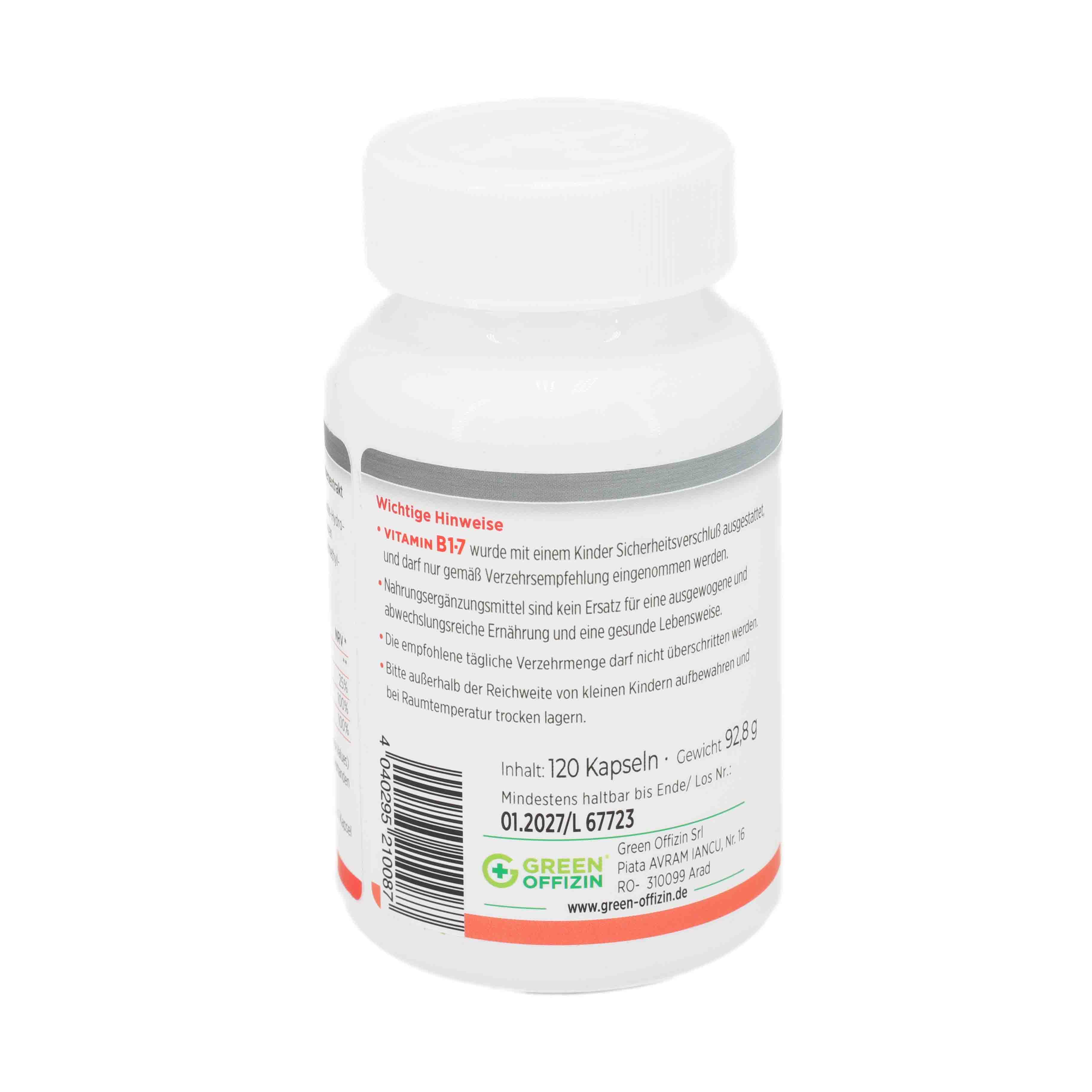 GREEN OFFIZIN Vitamin B1-7 Kapseln