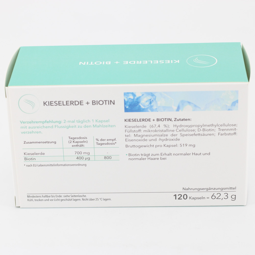 KIESELERDE+BIOTIN Kapseln