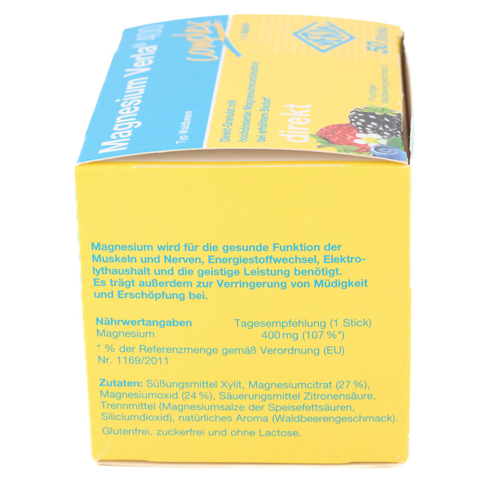 MAGNESIUM VERLA 400 Waldbeere Direkt-Granulat