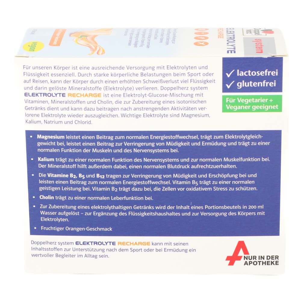 DOPPELHERZ Elektrolyte Recharge system Granulat