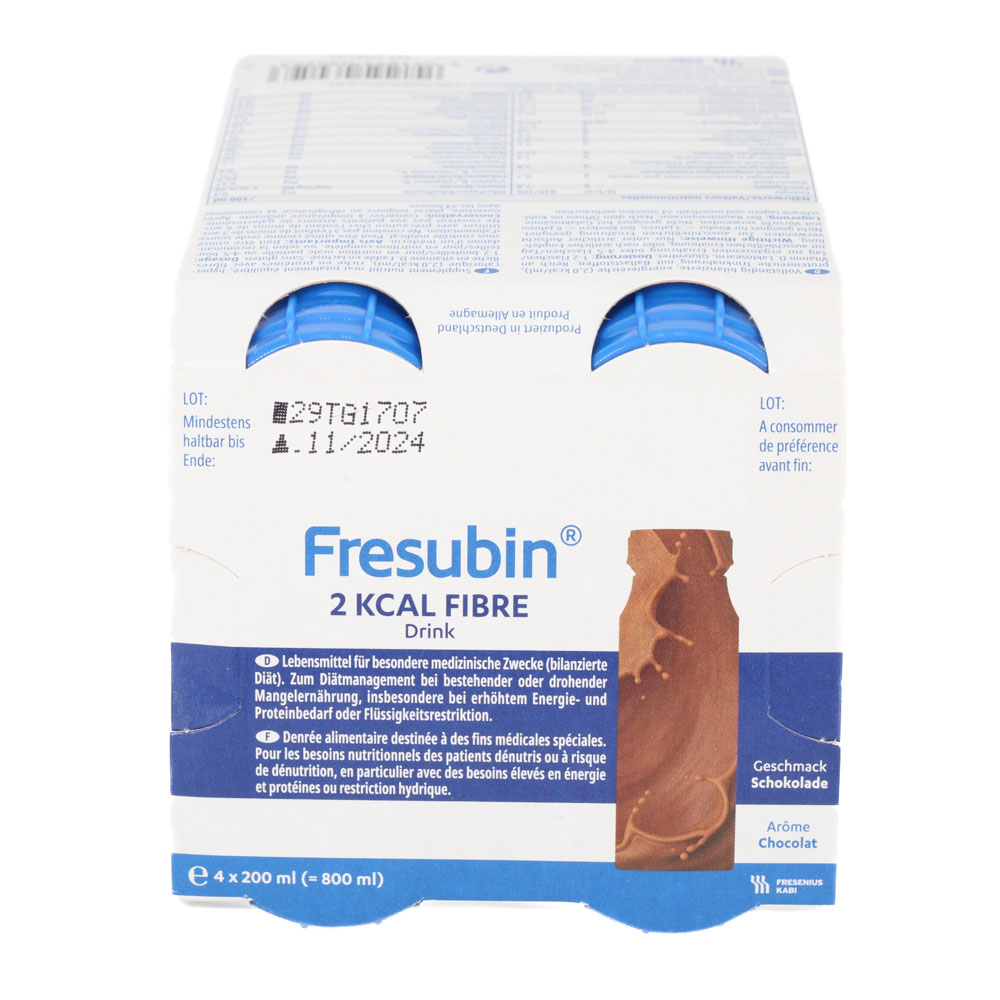 FRESUBIN 2 kcal Fibre DRINK Schokolade Trinkfl.