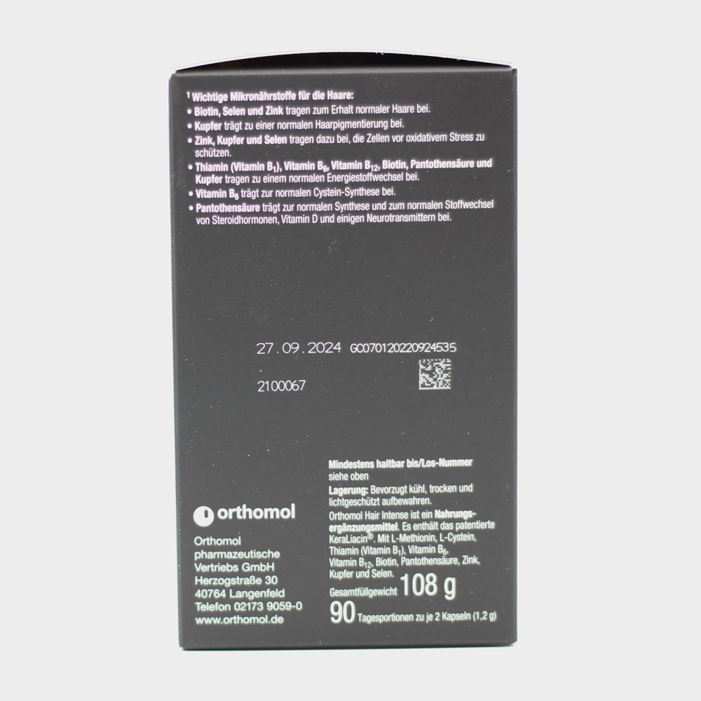 ORTHOMOL Hair intense Kapseln