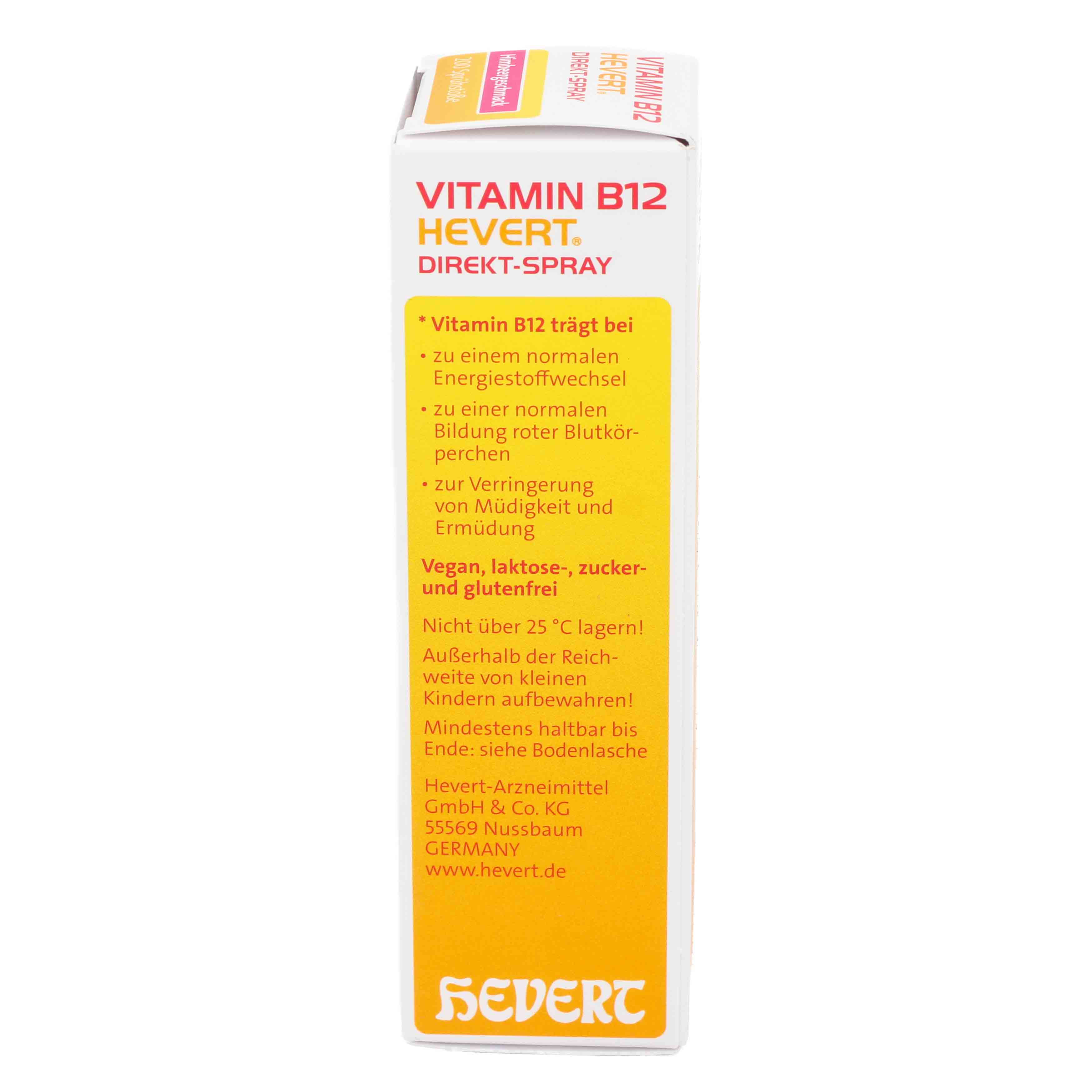 VITAMIN B12 HEVERT Direkt-Spray