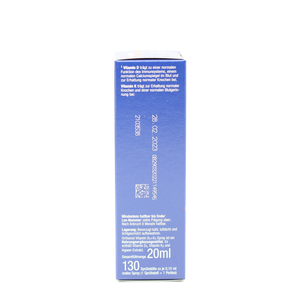 ORTHOMOL Vitamin D3+K2 Spray