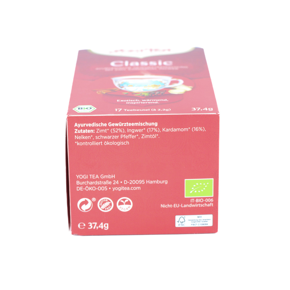 YOGI TEA Classic Bio Filterbeutel