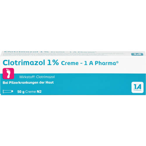 CLOTRIMAZOL 1% Creme-1A Pharma