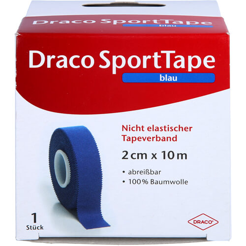 DRACO TAPEVERBAND 2 cmx10 m blau