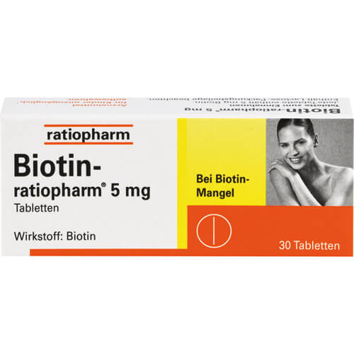 BIOTIN-RATIOPHARM 5 mg Tabletten