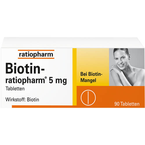 BIOTIN-RATIOPHARM 5 mg Tabletten