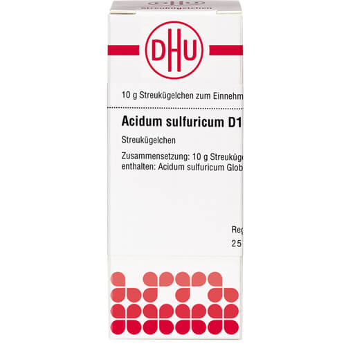 ACIDUM SULFURICUM D 12 Globuli