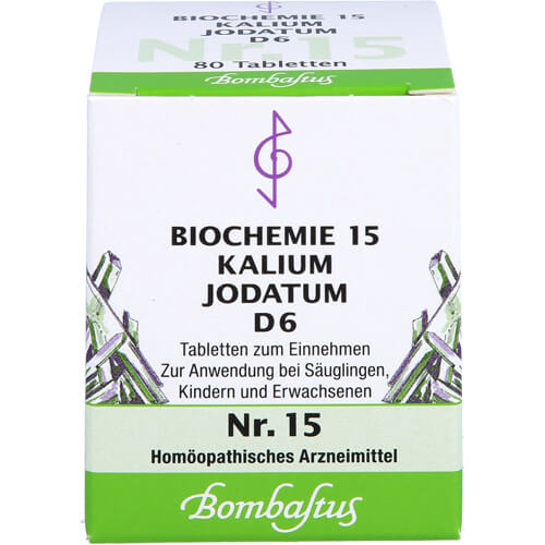 BIOCHEMIE 15 Kalium jodatum D 6 Tabletten