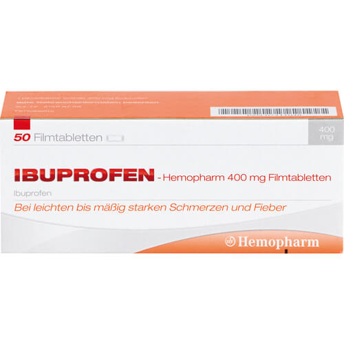 IBUPROFEN Hemopharm 400 mg Filmtabletten