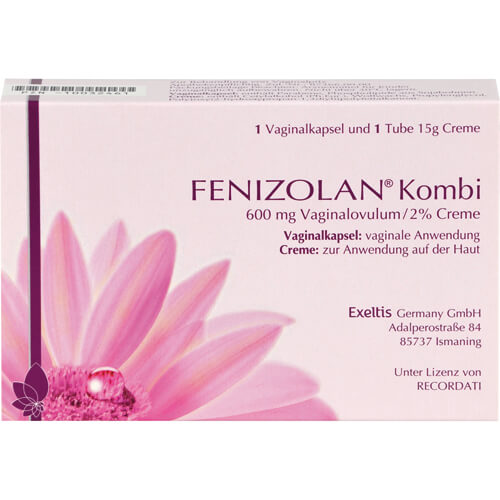 FENIZOLAN Kombi 600 mg Vaginalovulum+2% Creme