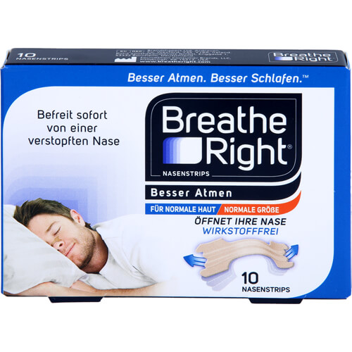BESSER Atmen Breathe Right Nasenpfl.normal beige