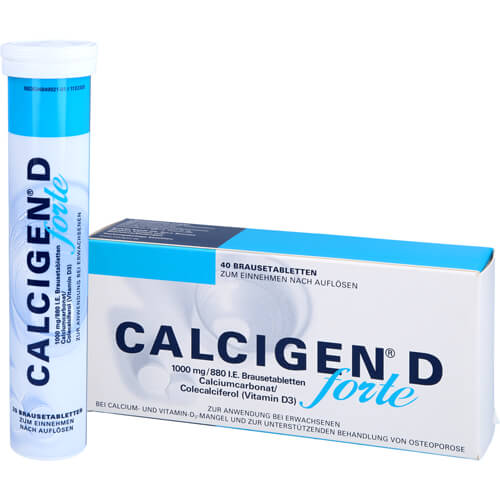 CALCIGEN D forte 1000 mg/880 I.E. Brausetabletten