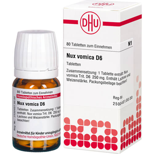 NUX VOMICA D 6 Tabletten