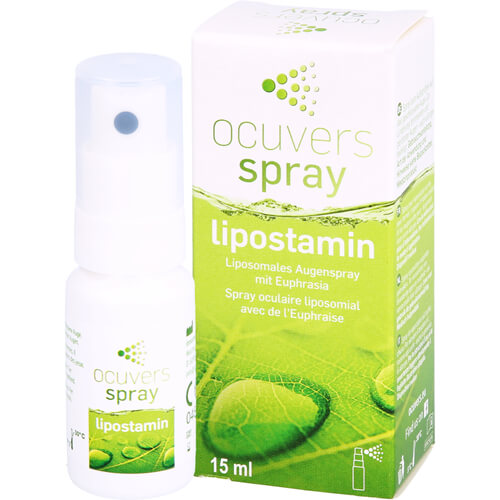 OCUVERS spray lipostamin Augenspray mit Euphrasia