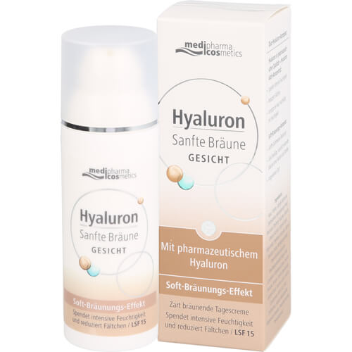 HYALURON SANFTE Bräune Gesichtspflege Creme