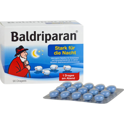 BALDRIPARAN Stark für die Nacht überzogene Tab.