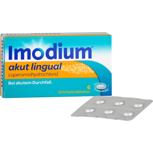 IMODIUM akut lingual Schmelztabletten