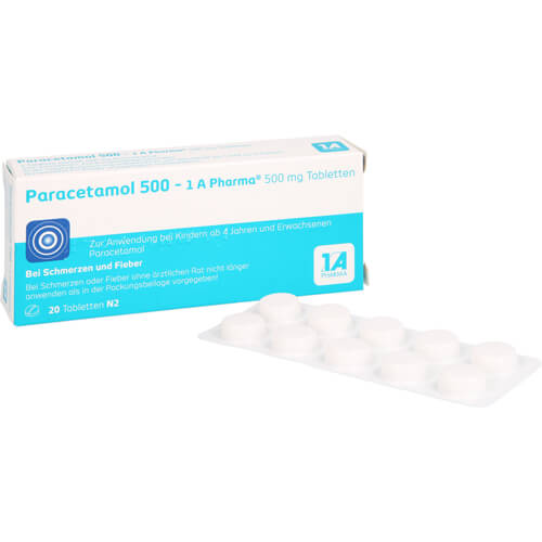 PARACETAMOL 500-1A Pharma Tabletten