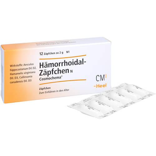 HÄMORRHOIDAL Zäpfchen N Cosmochema