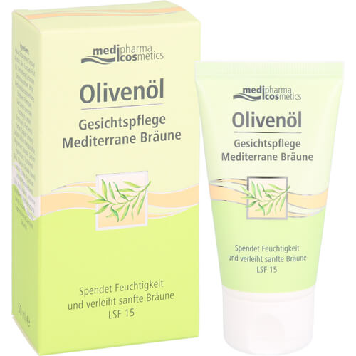 OLIVENÖL GESICHTSPFLEGE Creme mediterrane Bräune