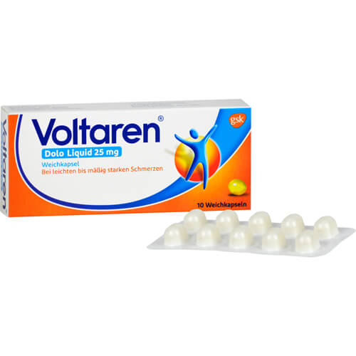 VOLTAREN Dolo Liquid 25 mg Weichkapseln