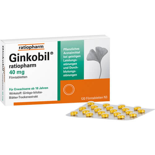 GINKOBIL-ratiopharm 40 mg Filmtabletten