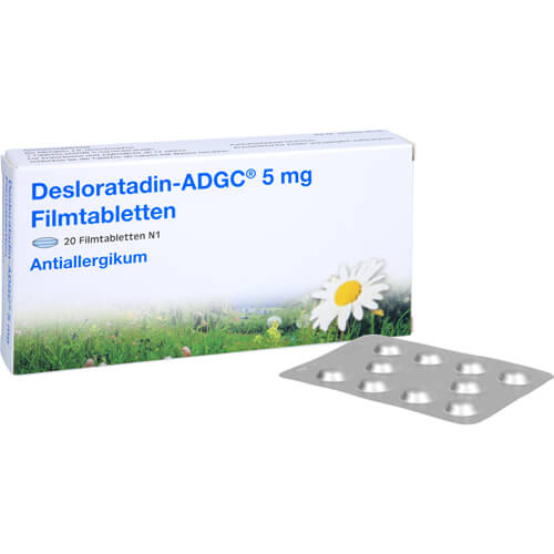 DESLORATADIN ADGC 5 mg Filmtabletten