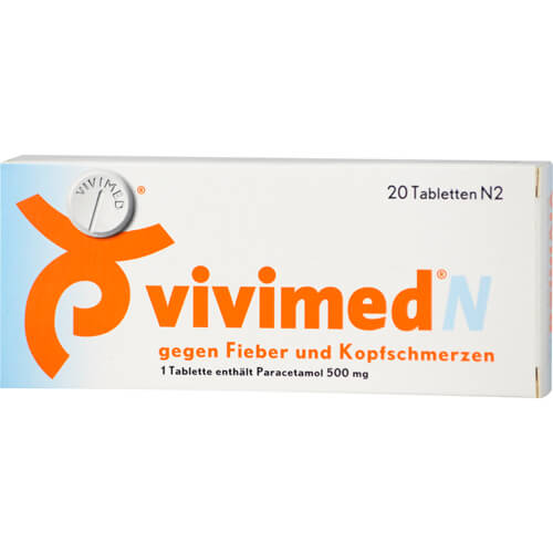 VIVIMED N gegen Fieber und Kopfschmerzen Tabletten