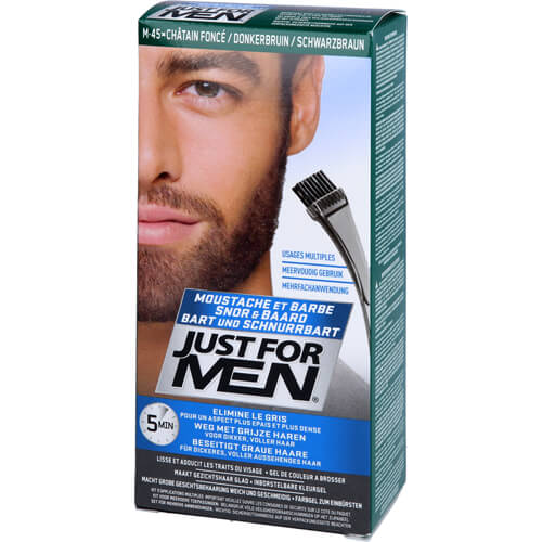 JUST for men Brush in Color Gel schwarzbraun